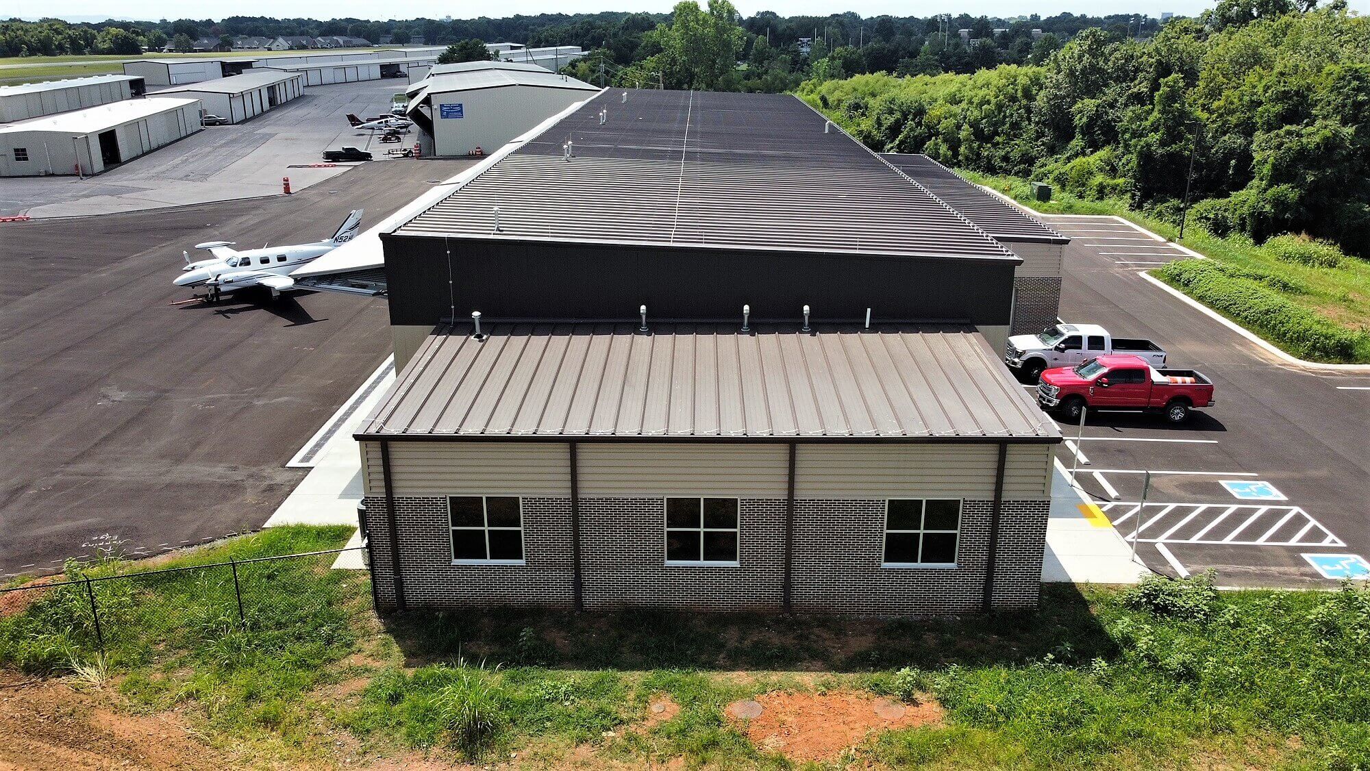 19,000 square-foot facility for Mike Jones Aircraft Inc. is now complete!